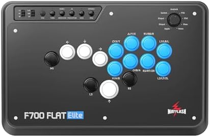 Amazon.com: MAYFLASH F500 FLAT Elite Fight Stick All Button Arcade